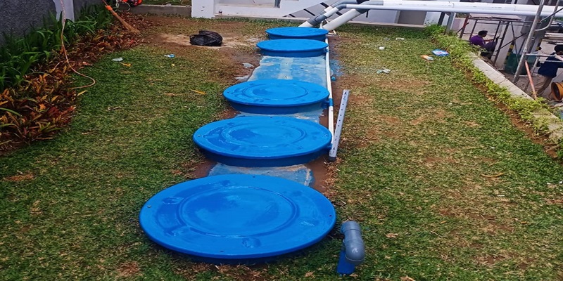 IPAL Biofilter Kontraktor vendor IPAL STP WTP RO Clarifier MBR Biofilter Bioclear septic tank PT Akatech Biotama