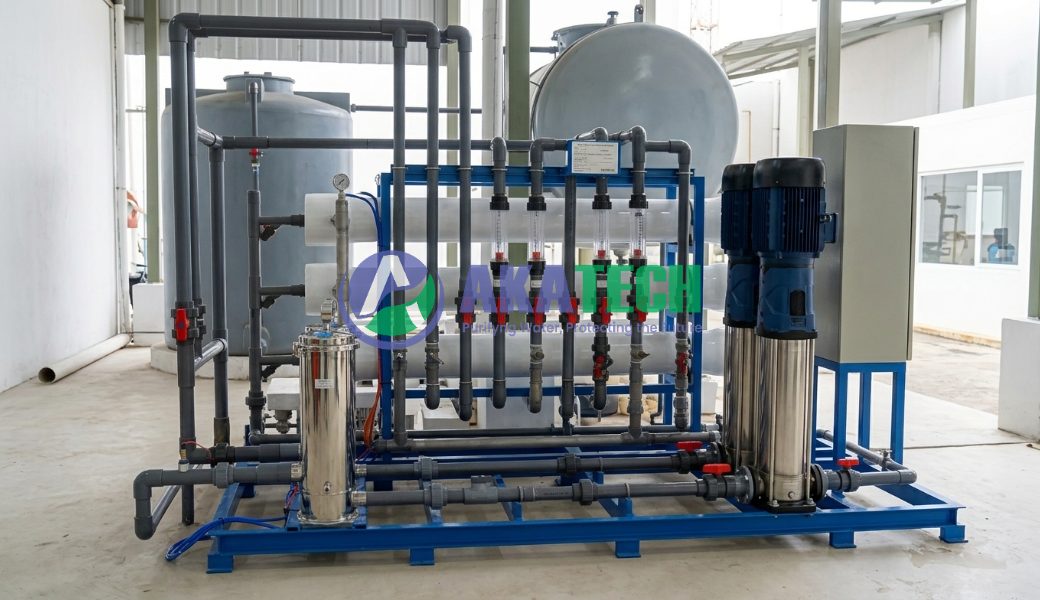 Reverse Osmosis Brackish Water RO (BWRO) mengolah air payau menjadi air bersih, mampu menurunkan TDS hingga lebih dari 90 persen Kontraktor vendor IPAL STP WTP RO Clarifier MBR Biofilter Bioclear septic tank PT Akatech Biotama