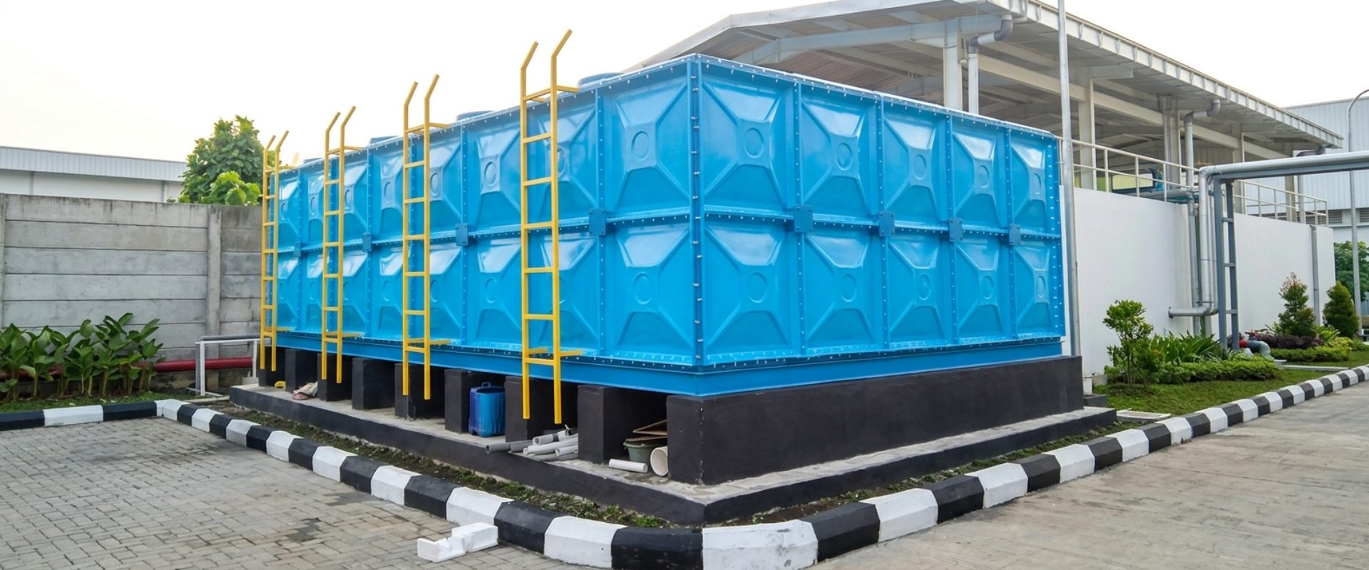 Kontraktor vendor IPAL STP WTP RO Clarifier MBR Biofilter Bioclear septic tank PT Akatech Biotama